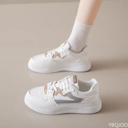 Women's new versatile spring autumn campus leisure sports simple  comfortable board shoes daily commuting women's shoes