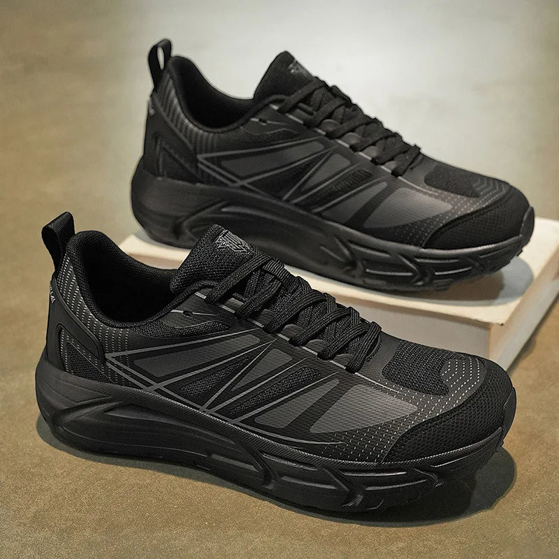 Men's Wide Foot 4E Size Sports Shoes Breathable Comfortable Casual Fall Season round Toe Large Head Extra Wide Footwear