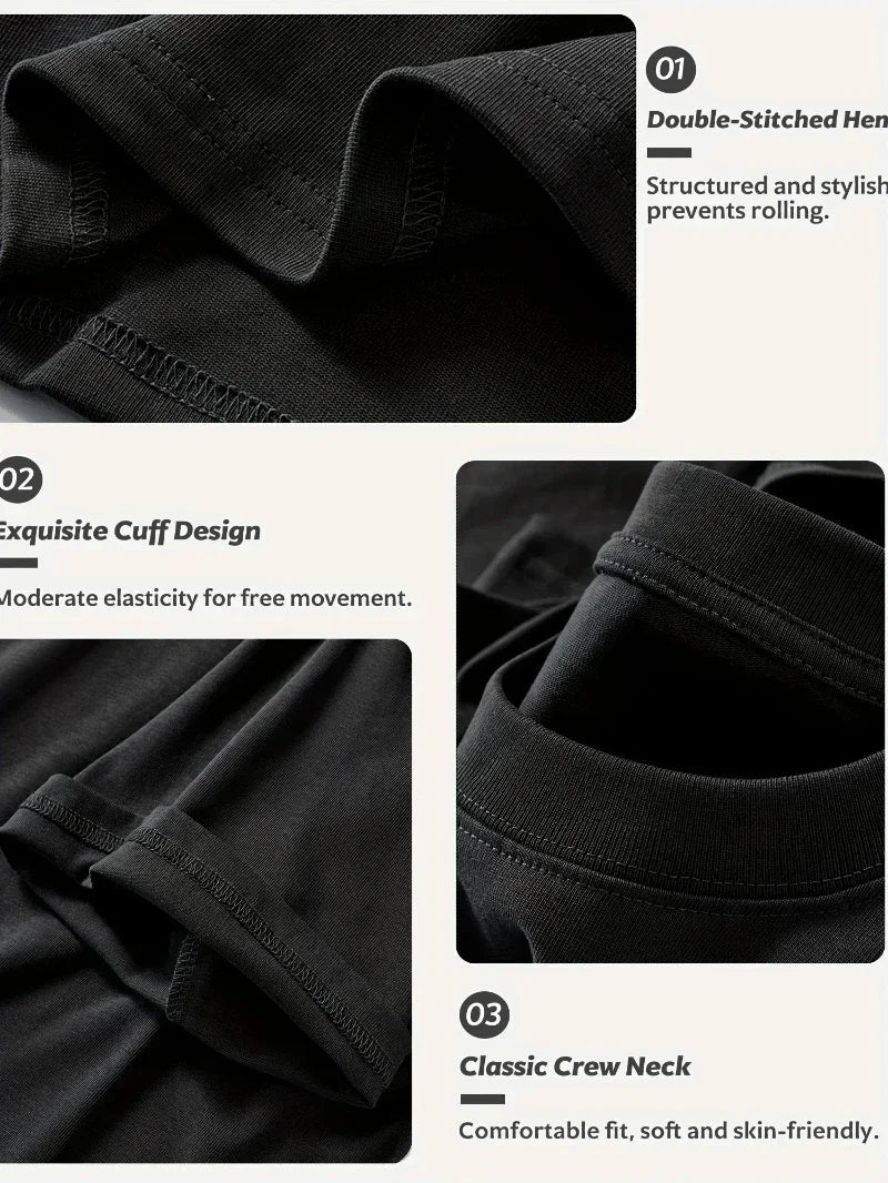 Men's & Women's Heavy-Duty Straight-Leg Joggers - All-Season Gym Pants with Elastic Waist & Belt-Free Design Workout Bottoms