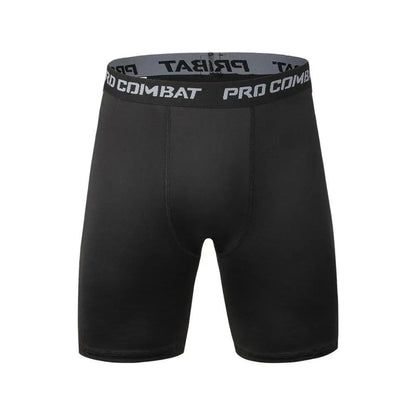 Men Bodybuilding Shorts Fitness Workout Inseam Gym Knickers Male Muscle Alive Elastic Compression Tights Skinny Leggins Hombre