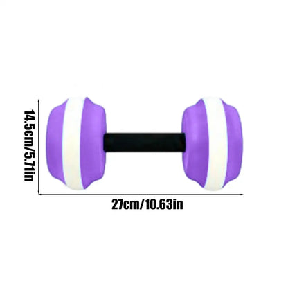 Water sports dumbbells Pool Weights High-Density EVA Foam Dumbbells Water Dumbbells EVA butterfly-shaped floating dumbbells