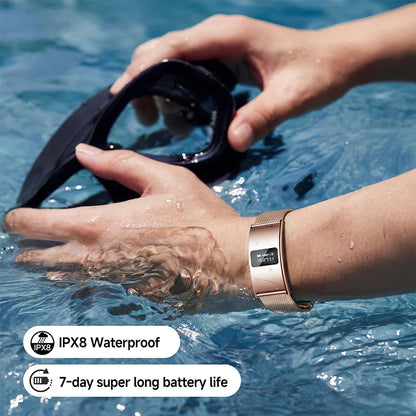 2026 New Intelligent Fitness Tracker for Men and Women Sleep Monitoring 170+Sports Modes Couple Fitness Gift IPX8 SmartBracelet
