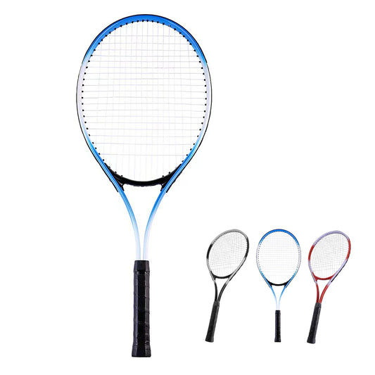 27 Inch Tennis Racket Single Tennis Racket Competition Training Lightweight Ergonomic Exquisite Workmanship for Playground