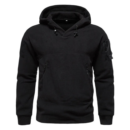 Hoodies for Man 2025 New Men's Tactical Outdoor Men's Hoodie Autumn Winter Thick Hooded Jacket Multifunctional Casual Sportswear