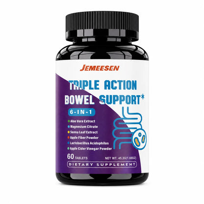 Composite dietary supplement (including psyllium/magnesium),gentle,promotes digestion,making the intestines more comfortable