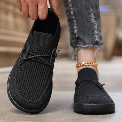 Men's One Foot Walking Shoe Wide Foot Non Slip Running Shoes Breathable Fitness Shoes Lightweight Fitness Sports Shoes Tennis