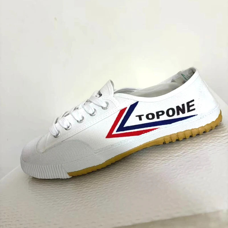 2026 New Men Canvas Shoes Unisex Kung Fu Wushu Shoes Men Fashion Comfortable Training Sneaker Lace-Up Soft Sole Men Tennis Shoes