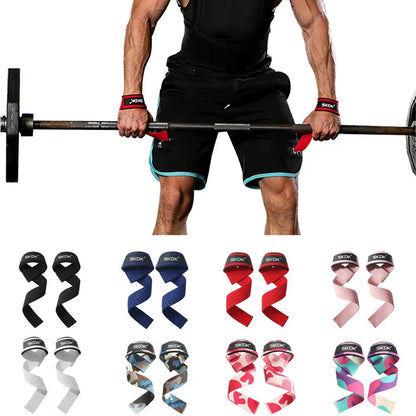 Lifting Belt  Hard Pull Wrist Lifting Straps Grips Band For Weightlifting, Bodybuilding, Xfit, Strength Training Anti-Skid Strap