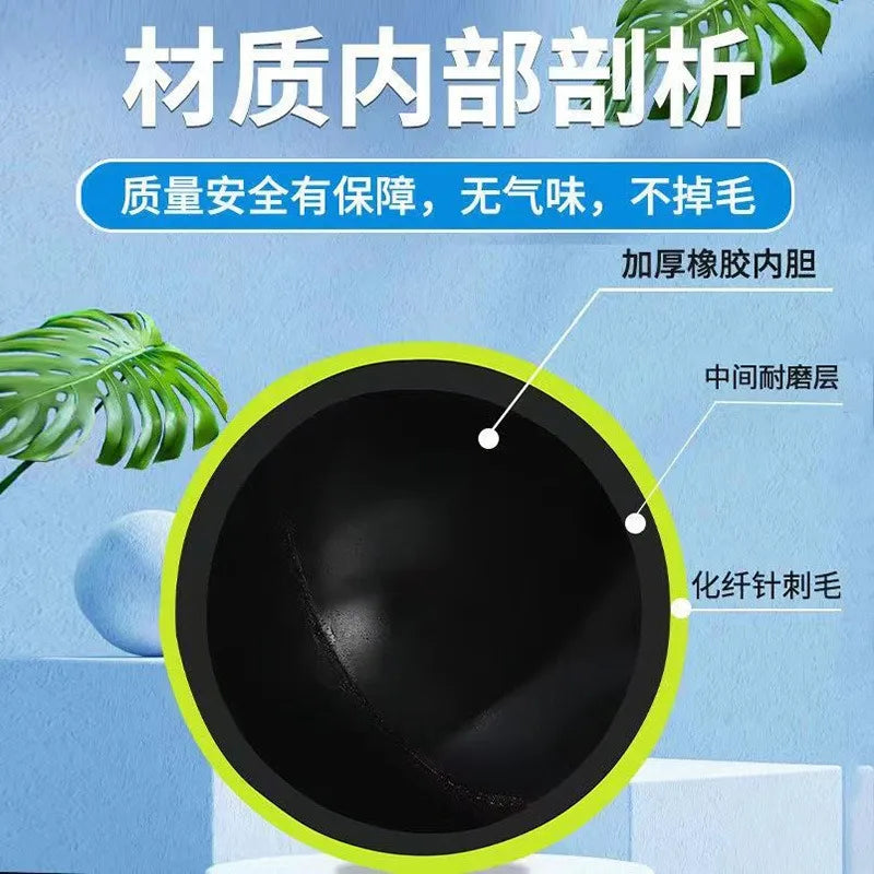 3 Bucket Tennis Training Competitions Balls Durable and Wear Resistant Pet Bite Balls Tennis