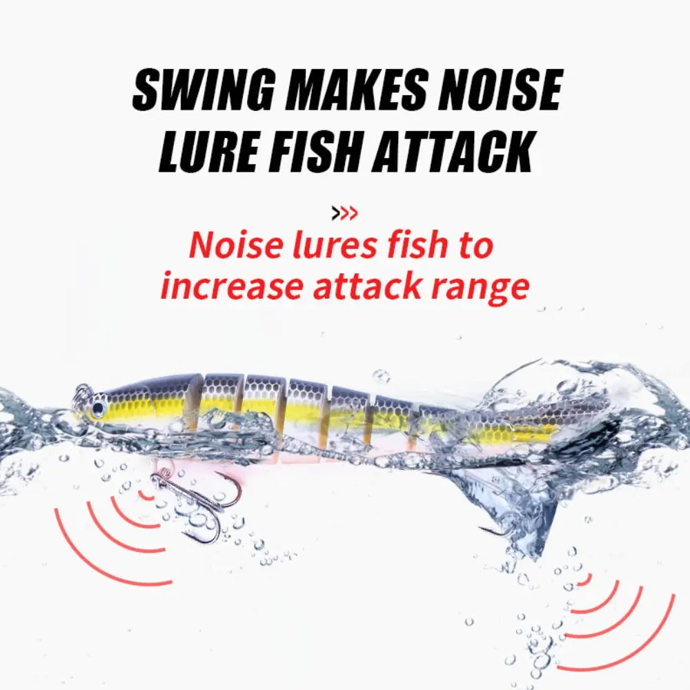 BRAVMACK Sinking Wobblers Fishing Lures Multi Jointed Swimbait Hard Bait Fishing Tackle For Bass Isca Crankbait13.5cm 19g