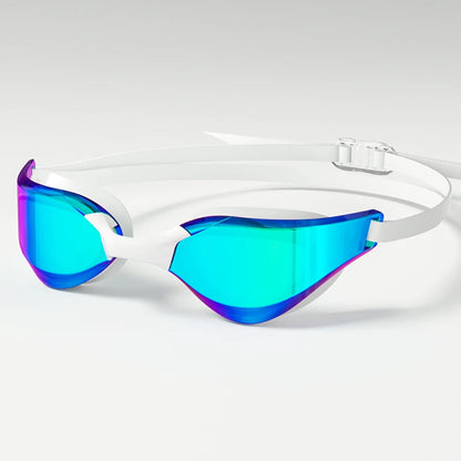 Professional Adult Racing Swim Goggles - High Definition, Waterproof, Anti-Fog, Wide-Angle Lenses with Adjustable Strap