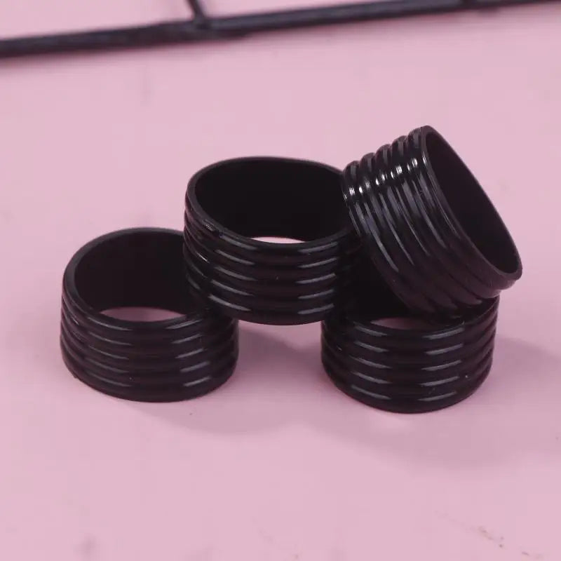 Tennis Game Accessories- 4Pcs Silicone Racket Grip Rings, Sweat-absorbency, Improved Handle Grip Strength