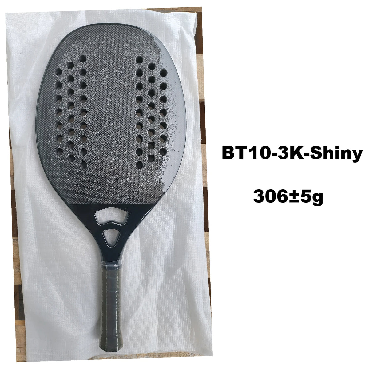 3K/12K/18K/Kevlar Beach Tennis Rackets for Sale at a Discount Price High Quality Black Rackets, a Small Amount of Spot Stock