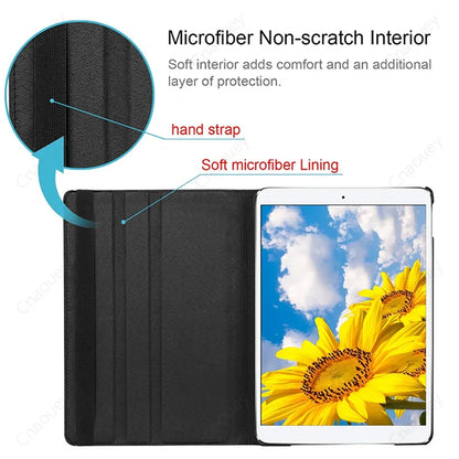 Case For OPPO Pad Air10.36inch Case 360 Rotating PU Leather Stand Case for OPPO Pad 11inch Pad2 11.6inch Auto Sleep/Wake Coque
