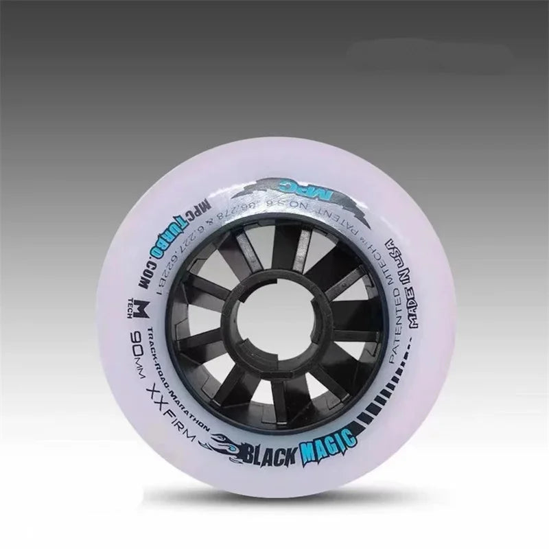 8 Professional 2 Layers MPC Red Magic Black Magic XXFirm Xfirm 80mm 90mm 100mm 110mm Inline Speed Race Skating Wheel Roller Tire