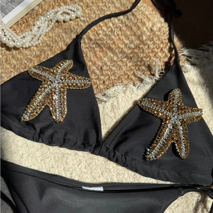 Starfish Sexy Bikinis 2026 Women Swimwear Female Swimsuit For Swim Wear Bathing Suits Brazilian Bikini Set Beachwear Pool Bather