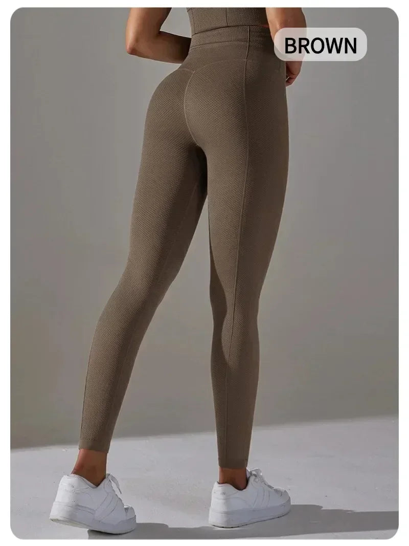 Gym Leggings Women Yoga Clothes Pants Women's Sportswear Yoga Woman Clothing Workout High Waist Tights Training Fitness Pants