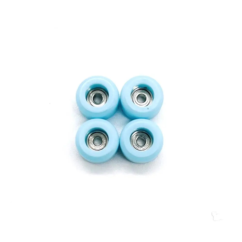 4Pcs Durable Professional Bearing Wheel PU Metal Urethane Fingerboard Wheels CNC Mini Finger Skate Board Accessory
