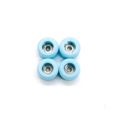 4Pcs Durable Professional Bearing Wheel PU Metal Urethane Fingerboard Wheels CNC Mini Finger Skate Board Accessory