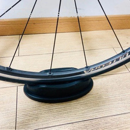 【S】1Pcs Bicycle Trainer Training Stationary Bike Bike Front Wheel Riser Fixed Block Stabilize Bike Support Holder Indoor