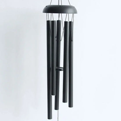 36in Aluminum Wind Chimes Tubes Outdoor Large Dark Toned Wind Chimes Adjustable For Outside Home Wedding Party Decoration Gifts