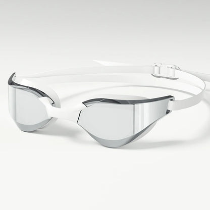 Professional Adult Racing Swim Goggles - High Definition, Waterproof, Anti-Fog, Wide-Angle Lenses with Adjustable Strap