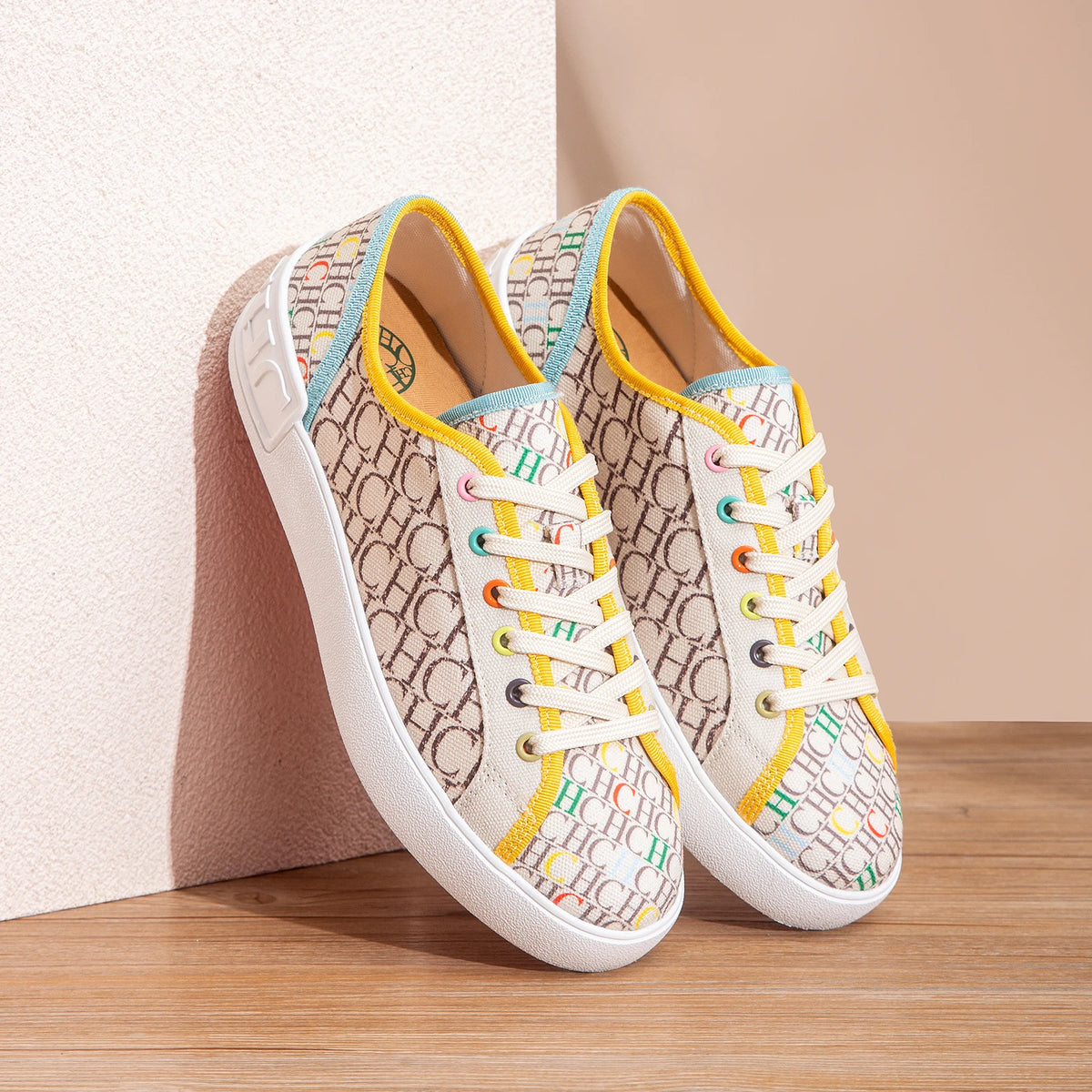 Women's Walking Shoes 2026 Spring New Collection Women's Simple Lace up Outdoor Shoes