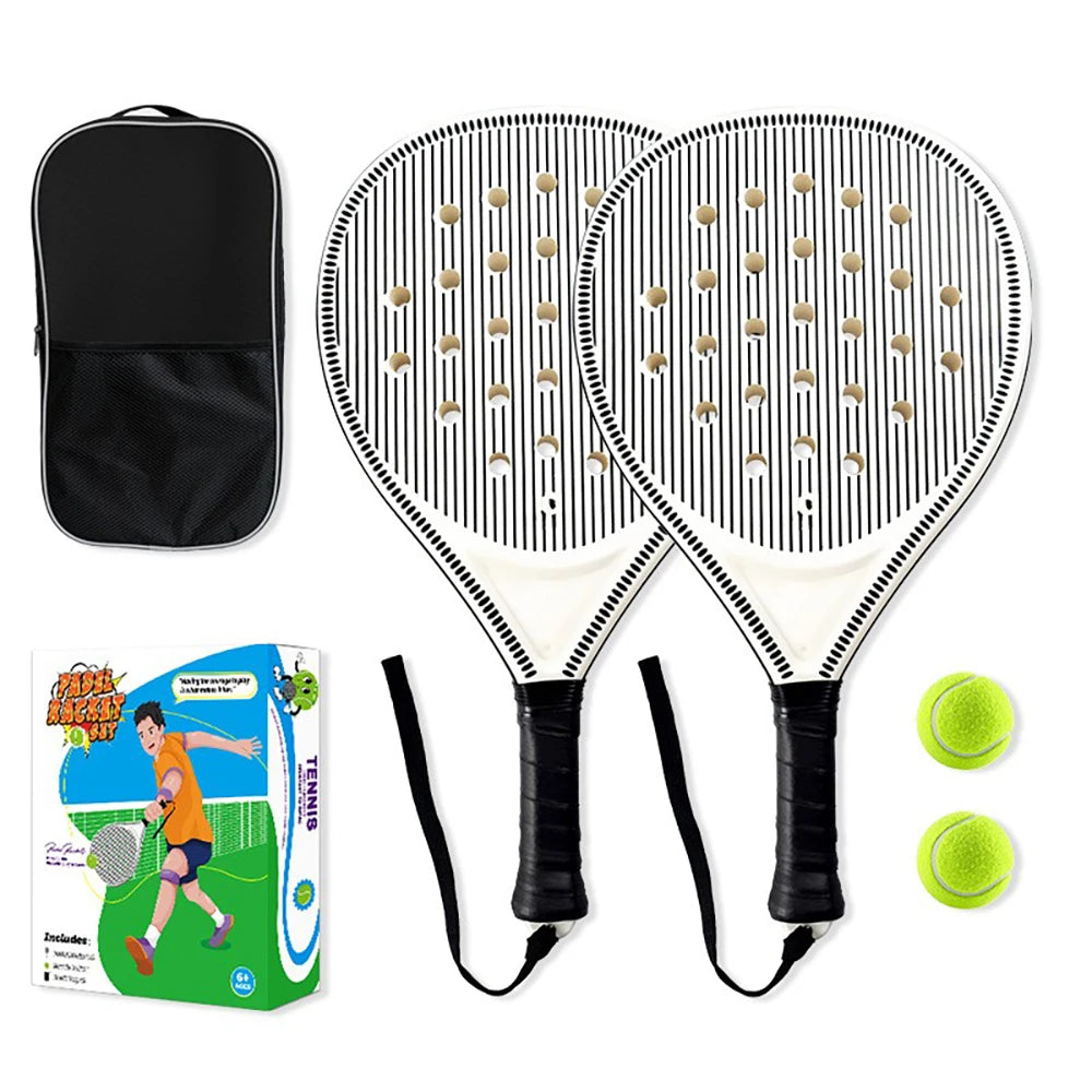 Tennis Racket | Padel Racket, Made of Ultra Light Carbon Fiber Material, with Strong Elasticity and Good Quality