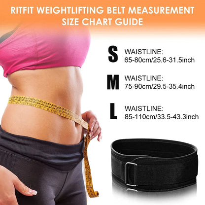 1Pcs Sports Weight Lifting Belts for Men Women - Weight Lifting Core & Lower Back Support Workout Waist Belt for Fitness