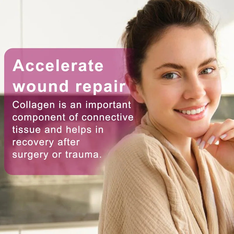 Collagen  Capsules Support Beauty Skin Care Skin Repair Hair Nail  and Joint Health Anti-aging Enhance Skin's Ability to Lock