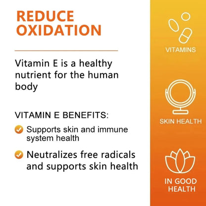 Vitamin E 670 Mg (1000 IU) - Natural Dietary Supplement Antioxidant, Skin, Immune System Support, Gluten Free, Vegen