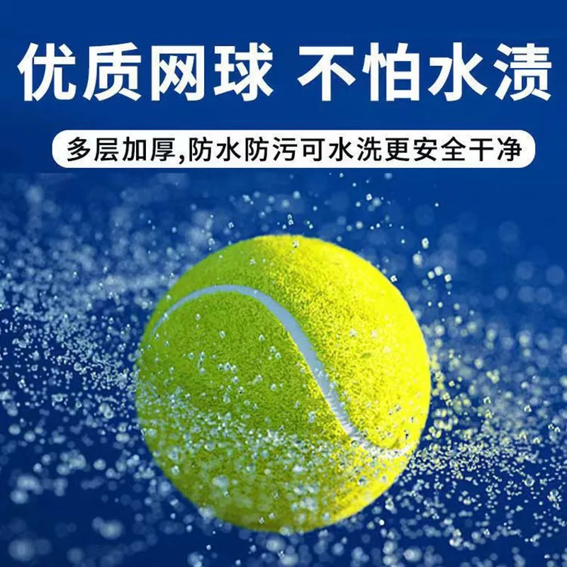 3 Bucket Tennis Training Competitions Balls Durable and Wear Resistant Pet Bite Balls Tennis