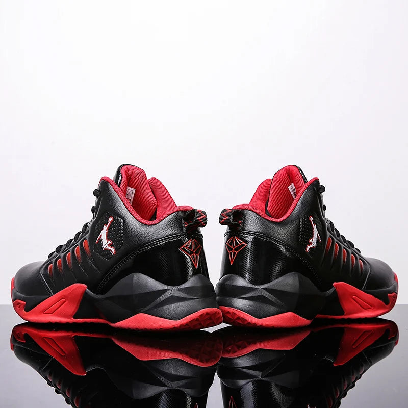 Men's Basketball Shoes Breathable Cushioning Non-Slip Wearable Runing Shoes Gym Training Athletic Basketball Sneakers for Women