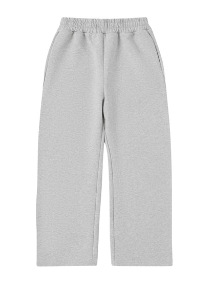 Men's & Women's Heavy-Duty Straight-Leg Joggers - All-Season Gym Pants with Elastic Waist & Belt-Free Design Workout Bottoms