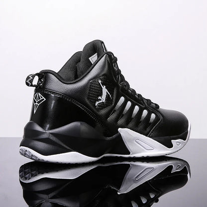Men's Basketball Shoes Breathable Cushioning Non-Slip Wearable Runing Shoes Gym Training Athletic Basketball Sneakers for Women