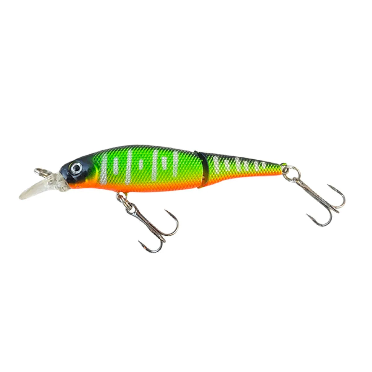 Flicker Shad Jointed Fishing Hard Bait Fishing Lures Hard Bait Deep Diving Swimbait for Bass Trout Freshwater and Saltwater