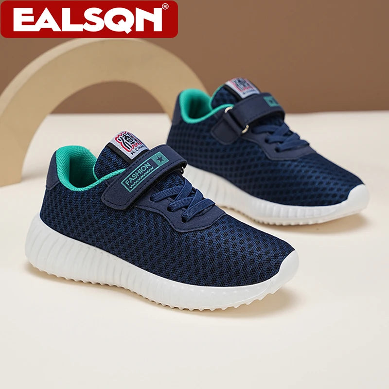 Summer Kids Breathable Lightweight Walking Sneakers Children's Outdoor Running Shoes for Boys' Sports Tennis