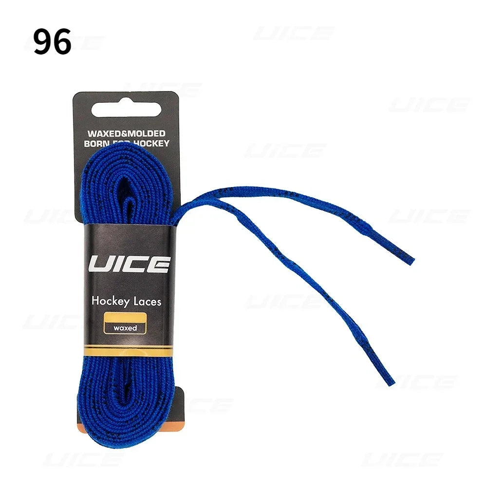 UICE Ice Hockey Skate Laces 84/96/108/120inch Skates Hockey Shoe Lacer Dual Layer Braid Reinforced Hockey Accessories