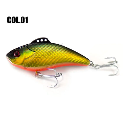 Countbass Vibration Bait Sinking Fishing Lure for Saltwater Angler's Lure Lipless Crankbait Hard Bait Wobbler Leurre 70mm 19.2g