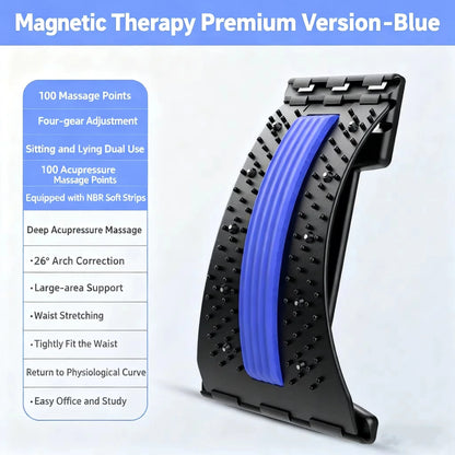 Massager For Waist And Back, Muscle Relaxation Treatment, Pain Relief, Professional Massage Mat, Massage Tool, Beauty And Health