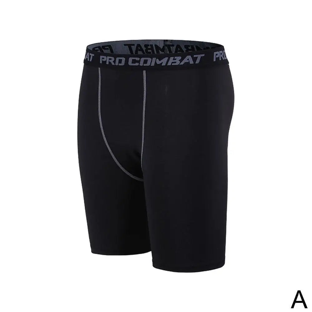 Men Bodybuilding Shorts Fitness Workout Inseam Gym Knickers Male Muscle Alive Elastic Compression Tights Skinny Leggins Hombre