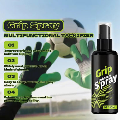 Goalie Glove Spray Grip Anti-Skid Sticky Adhesive Grip Spray Goalkeeper Glove Grip Spray Safe Goalkeeper Gloves Spray