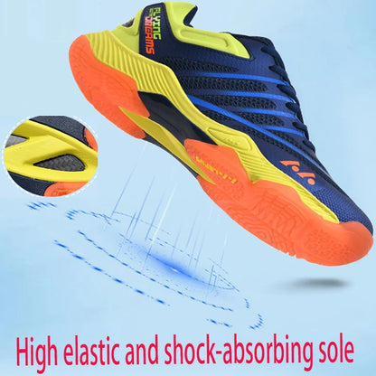 New Men's And Women's Tennis Shoes, Non Slip, Breathable, Wear-resistant Badminton Training Shoes, Table Tennis Shoes, Outdoor S