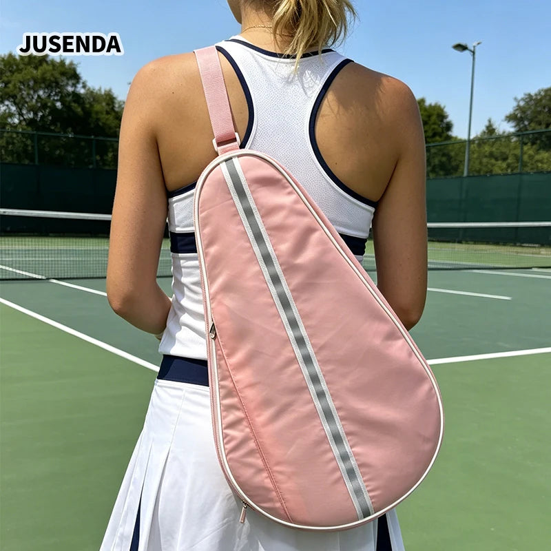 Reflective Padel Racket Bag Paddle Tennis Racket Cover Waterproof Portable Outdoor Sports Padel Racket Protective Case