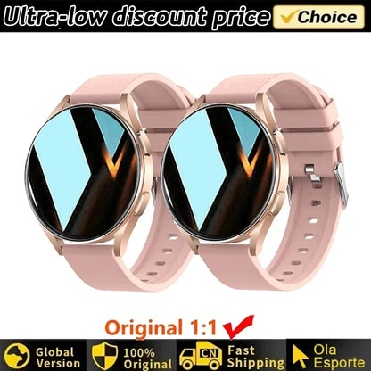 Smartwatch Women Watch 6 Health Monitoring Watch Waterproof Voice Assistant Bluetooth Call Smart Watch 2026 New Sport Watch Men