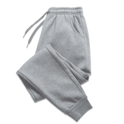 Men Casual Fitness Sports Pants, Breathable Long Trousers for Workout and Exercising