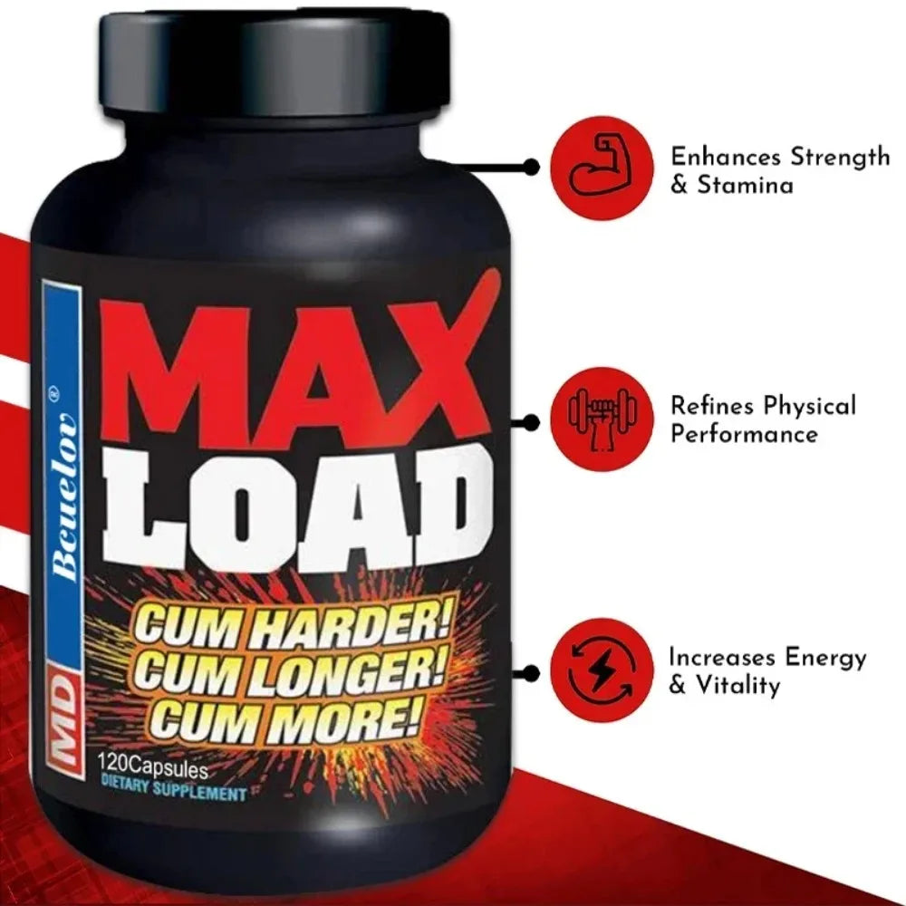Men's Health Supplements - Natural Nergizer, Improve Performance, Energy, Endurance Muscle Mass Improve, Balance Hormones