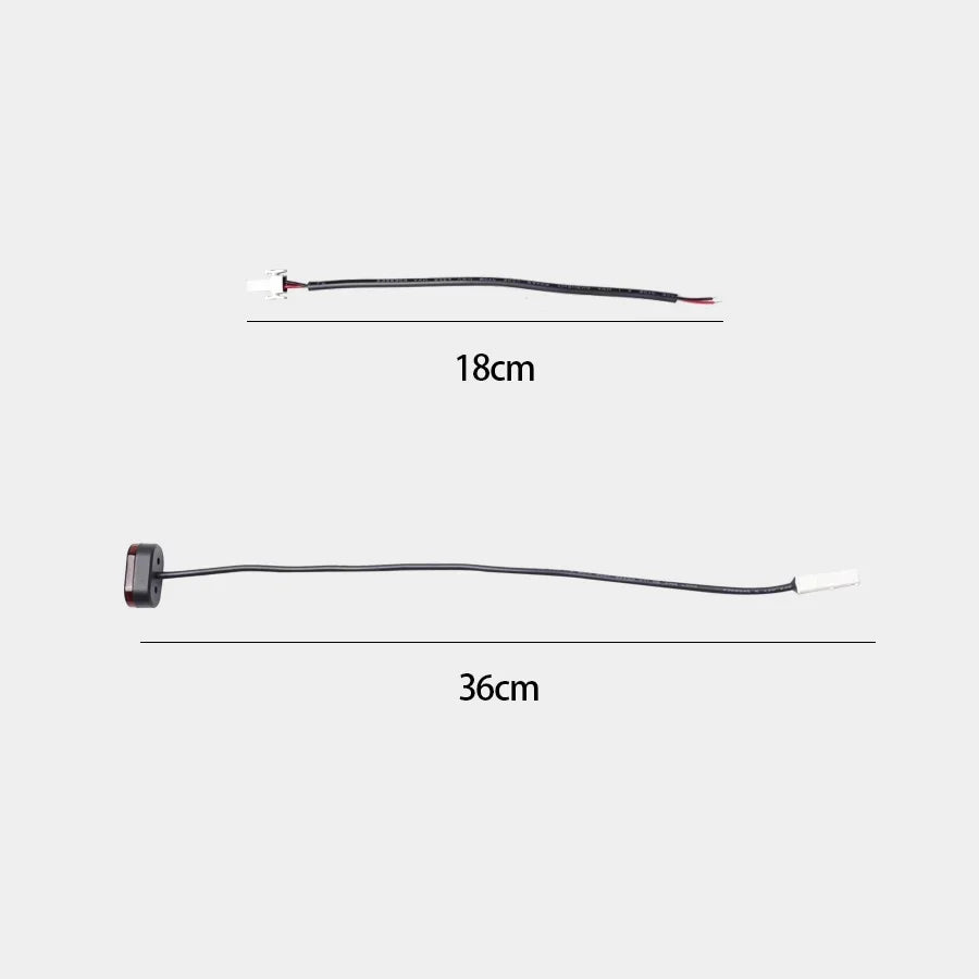 Rear Fender Tail Light for Xiaomi M365 Pro Pro2 Electric Scooter Foldable Resistant Taillight Smart Tail Cable Repair Parts