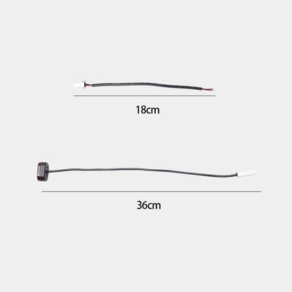 Rear Fender Tail Light for Xiaomi M365 Pro Pro2 Electric Scooter Foldable Resistant Taillight Smart Tail Cable Repair Parts