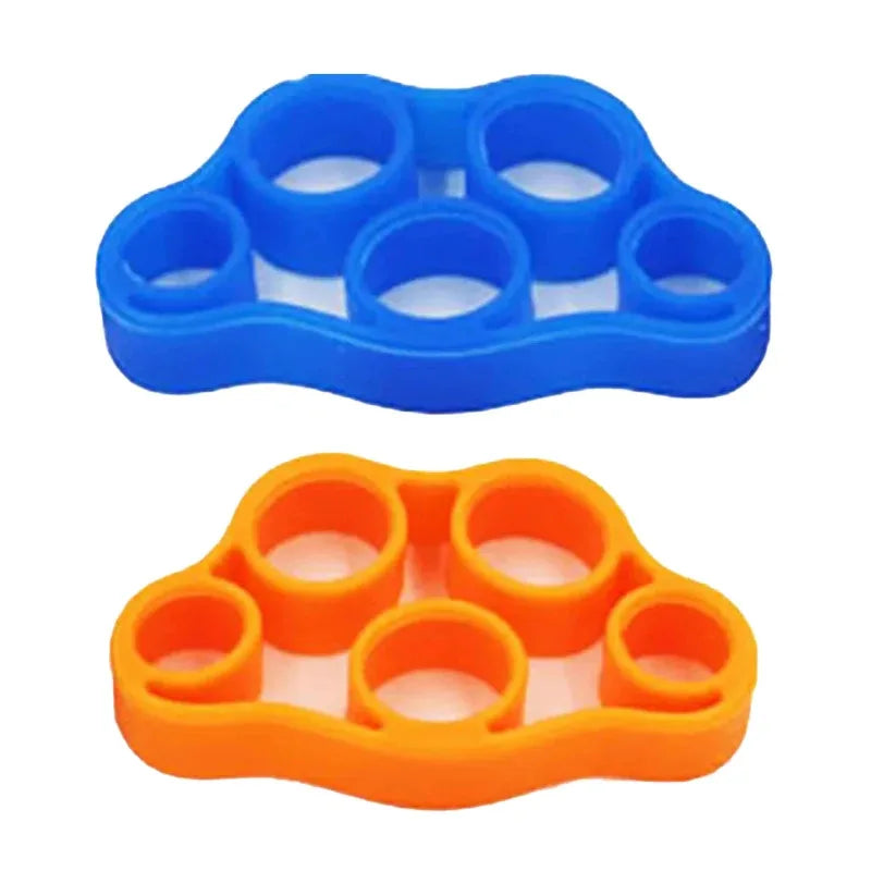 1/8pcs Silicone Finger Grip, Resistance Band, Wrist Stretcher, Elastic Five Finger Expander, Strength Training Device, Exercise